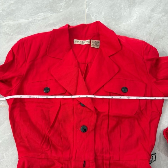 Women’s Vintage Liz Claiborne Button Down Business Office Dress Size 8 - Picture 16 of 16